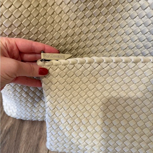 Naghedi St Barth Large Tote White - Picture 3 of 7